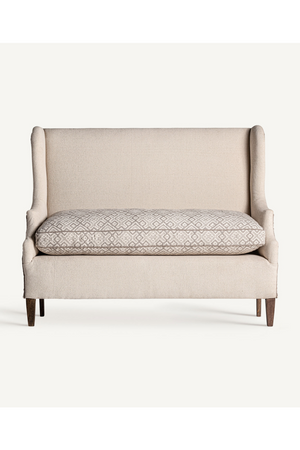   Patterned Beige Bar Sofa | Oroa.com