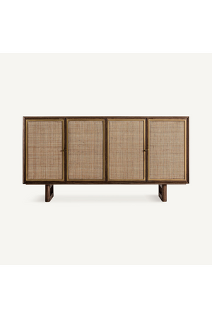   Rattan 4-Door Sideboard | Oroa.com