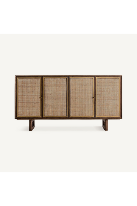   Rattan 4-Door Sideboard | Oroa.com