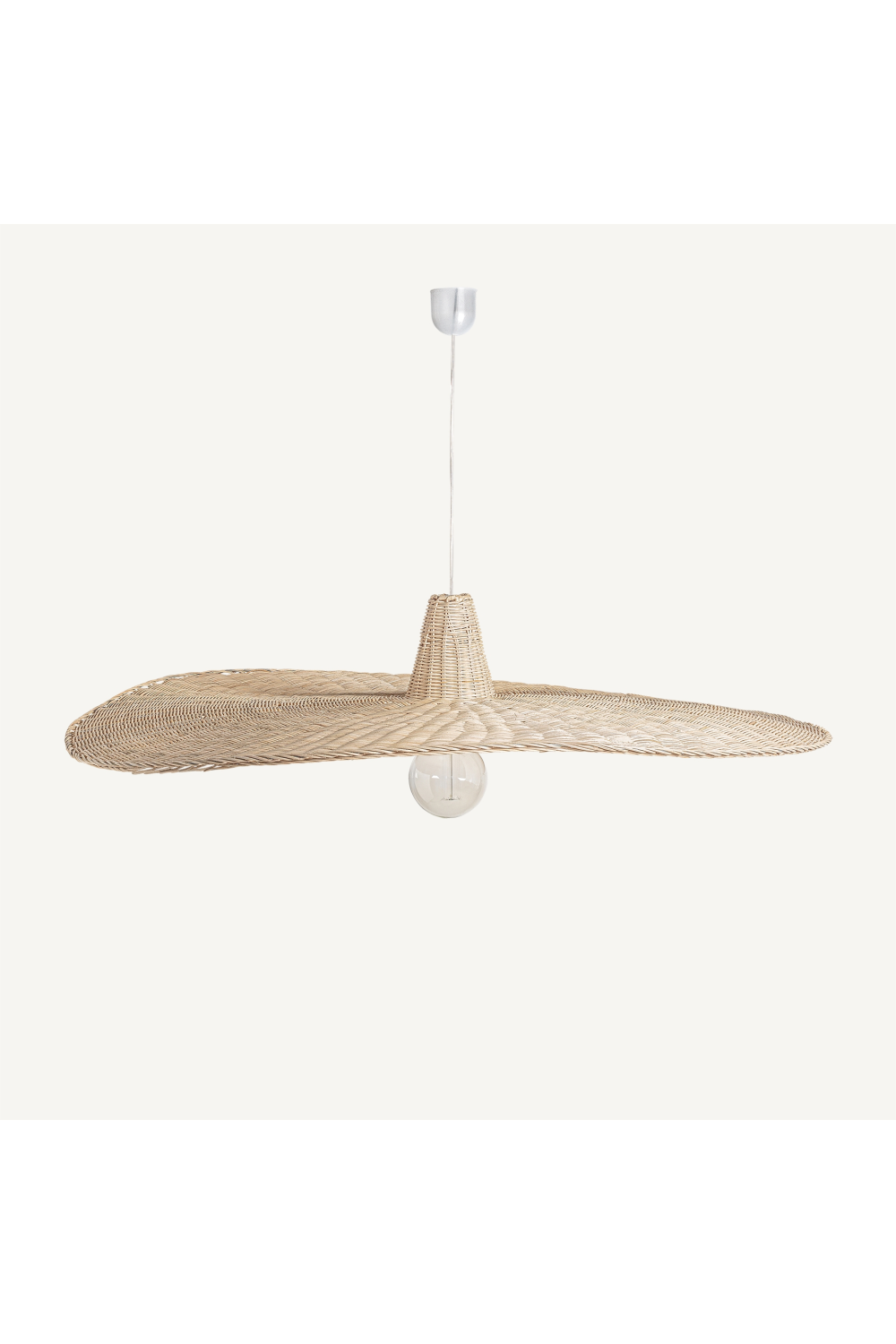   Rattan Hat Hanging Lamp S | Oroa.com