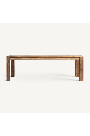   Teak Rectangular Dining Table | Oroa.com