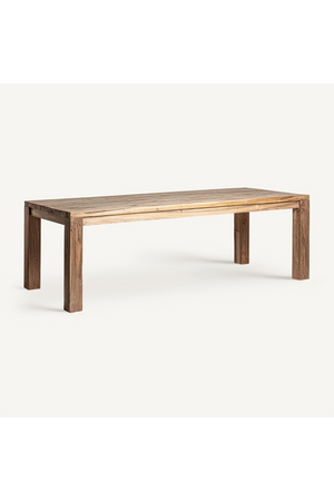   Teak Rectangular Dining Table | Oroa.com