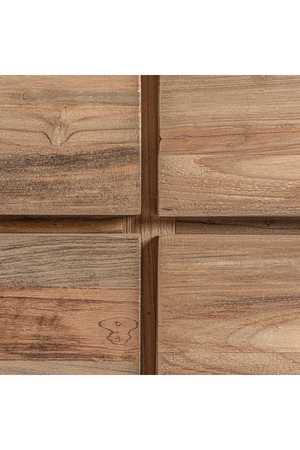   Natural Teak 6-Drawer Chest | Oroa.com