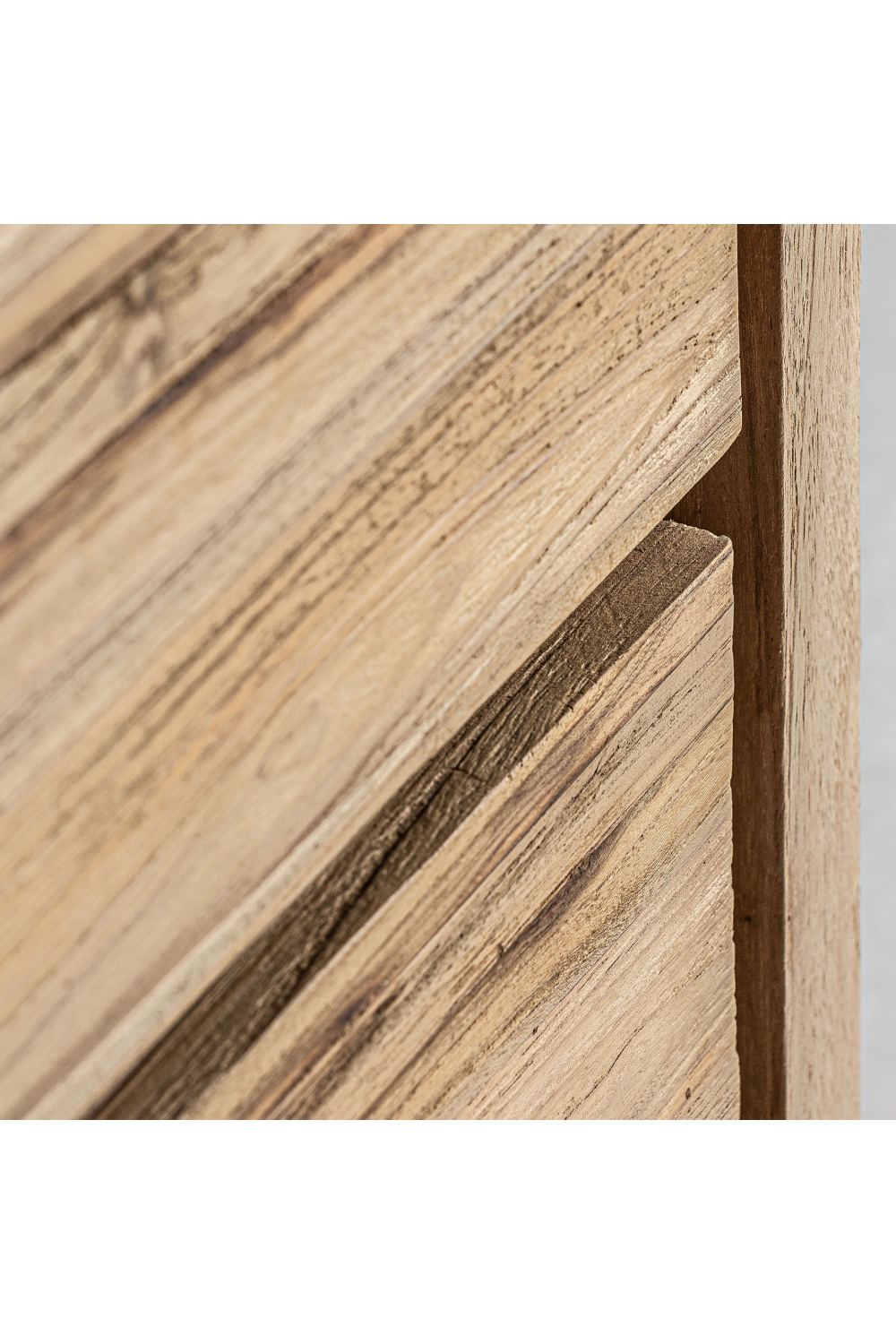   Teak 2-Drawer Nightstand | Oroa.com