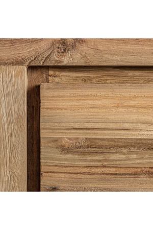   Teak 2-Drawer Nightstand | Oroa.com