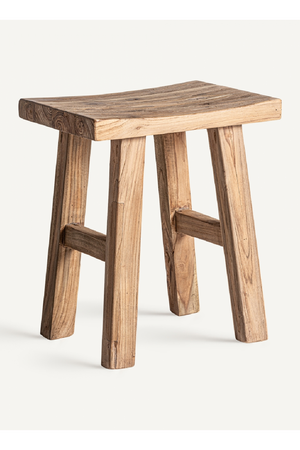   Brown Teak Footrest | Oroa.com