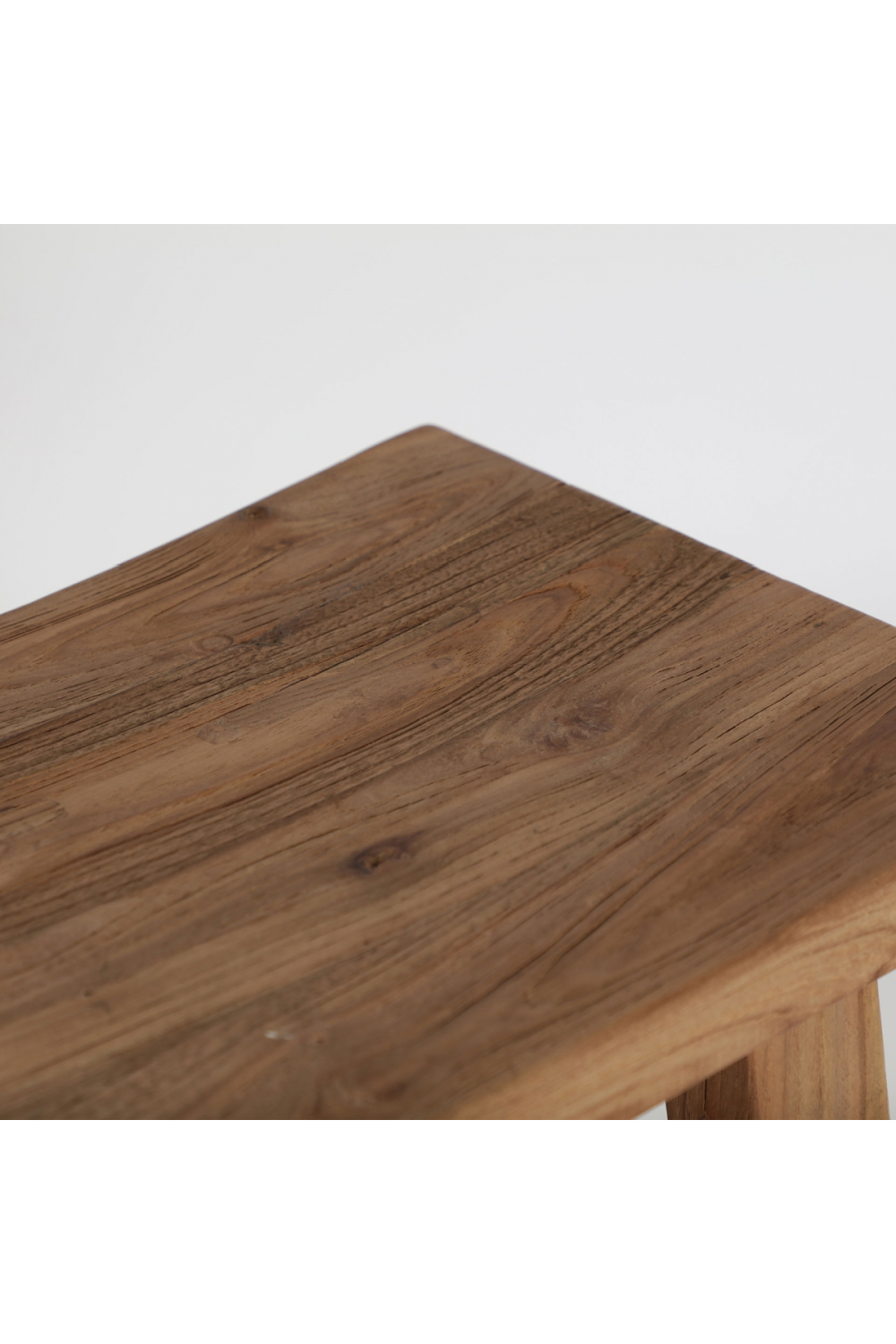   Brown Teak Footrest | Oroa.com