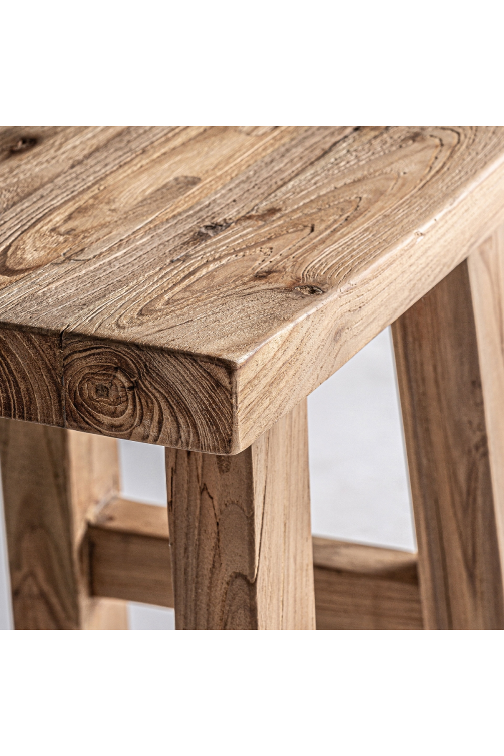   Brown Teak Footrest | Oroa.com