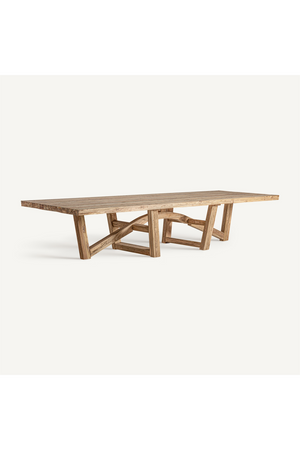   Natural Teak Dining Table | Oroa.com