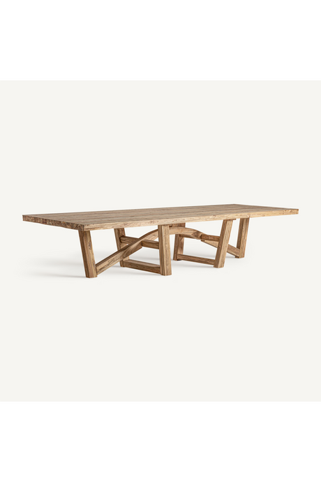   Natural Teak Dining Table | Oroa.com