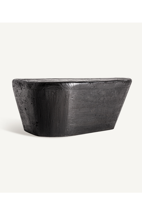   Black Teak Cube Coffee Table | Oroa.com