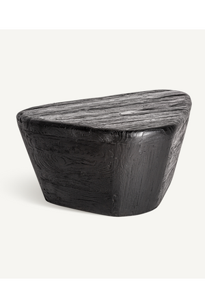   Black Teak Cube Coffee Table | Oroa.com