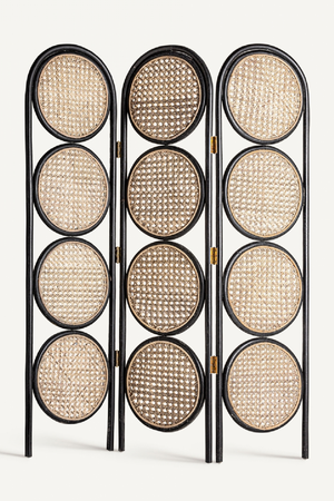   Rattan Plates Room Divider | Oroa.com