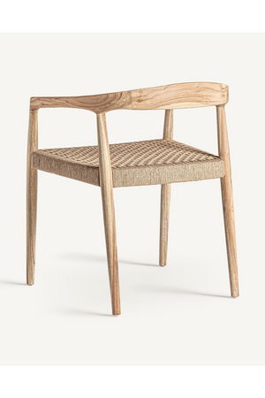   Natural Fiber Seat Armchair | Oroa.com