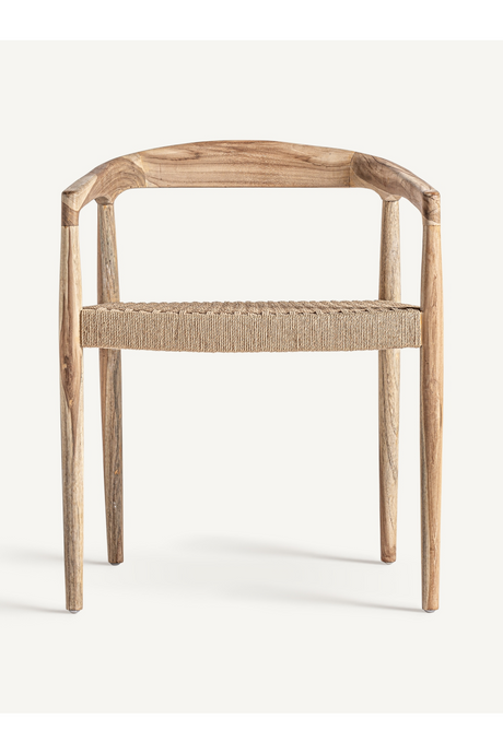  Natural Fiber Seat Armchair | Oroa.com