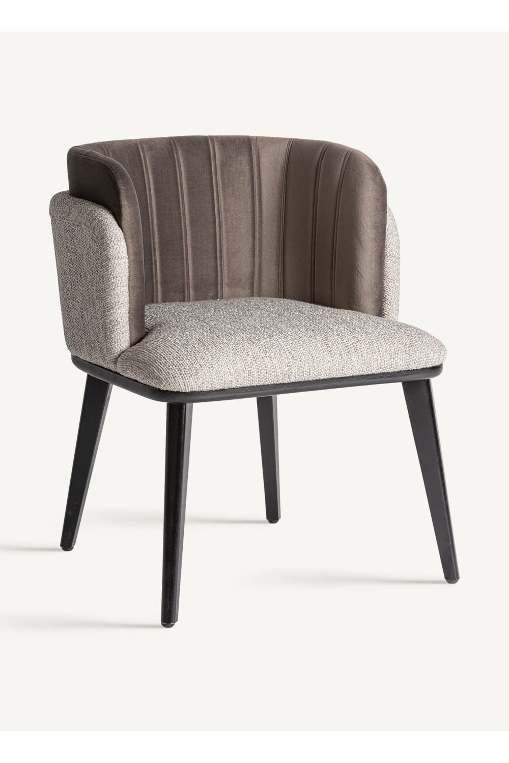   Velvet Back Modern Accent Chair | Oroa.com