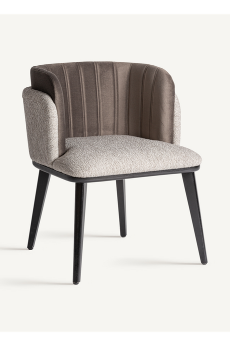   Velvet Back Modern Accent Chair | Oroa.com