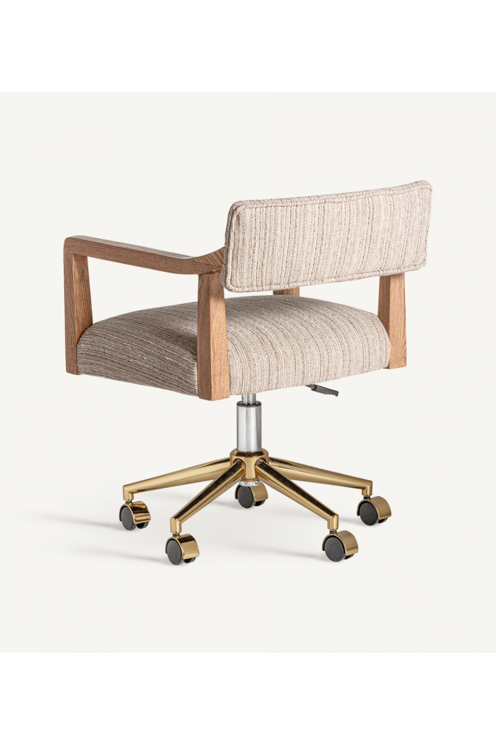   Oak Wood Swivel Desk Chair | Oroa.com