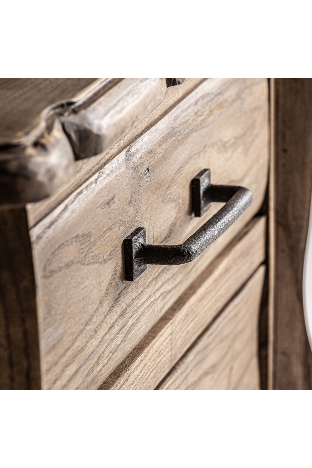   3-Drawer Elm Bedside Table | Oroa.com