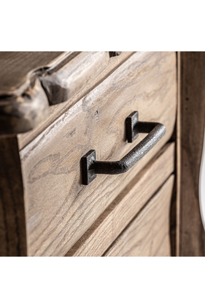   3-Drawer Elm Bedside Table | Oroa.com
