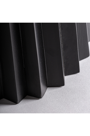   Fluted Base Wooden Bar Table | Oroa.com