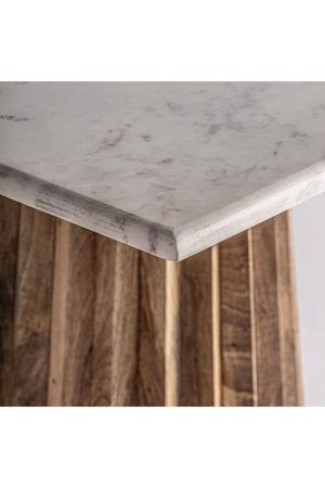   Modern European furniture - White Square Bar Table - www.oroa.com | Oroa.com