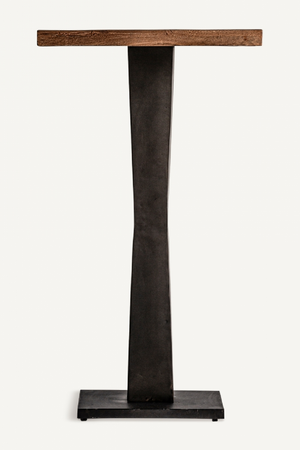   Black Mango Wood Bar Table | Oroa.com