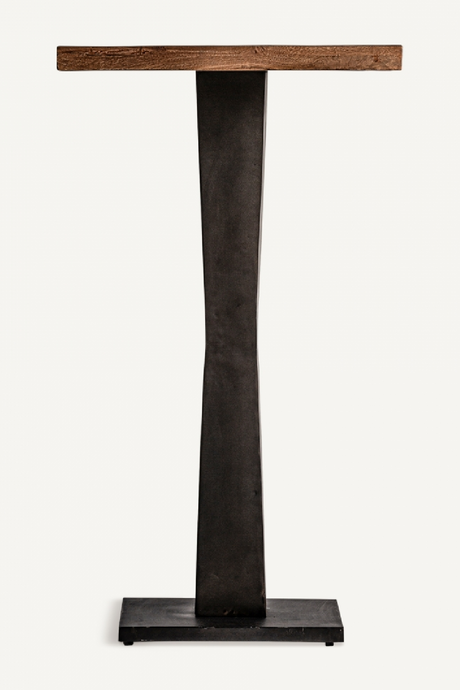   Black Mango Wood Bar Table | Oroa.com