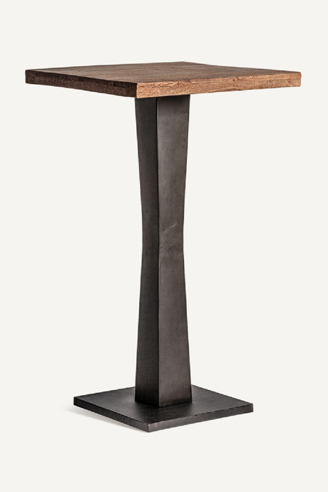   Black Mango Wood Bar Table | Oroa.com
