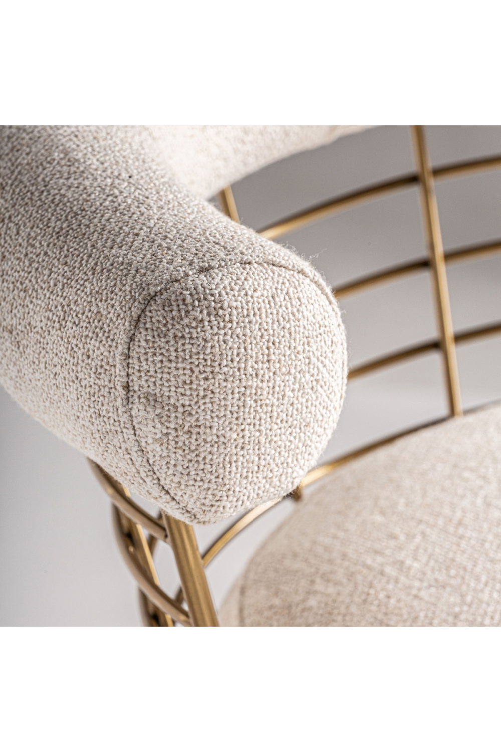   Brass Framed Counter Stool | Oroa.com
