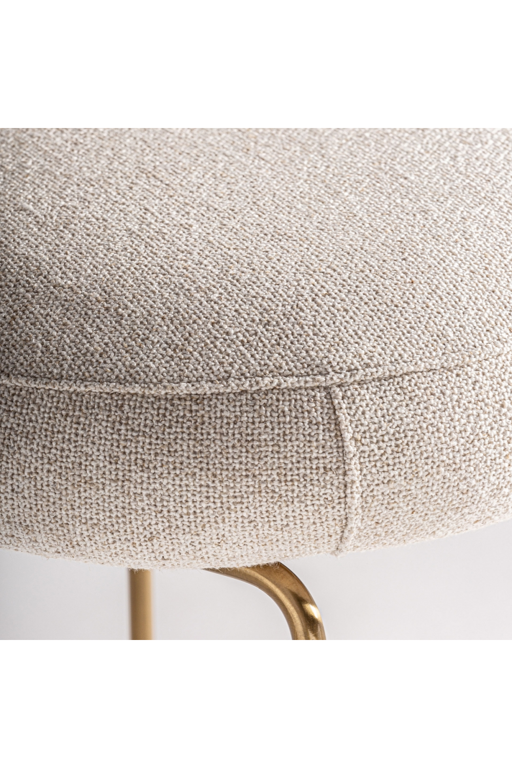   Brass Framed Counter Stool | Oroa.com