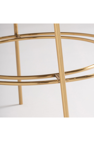   Brass Framed Counter Stool | Oroa.com