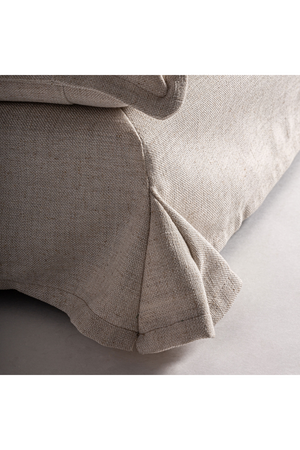   Off-White Covered Modular Accent Chair | Oroa.com