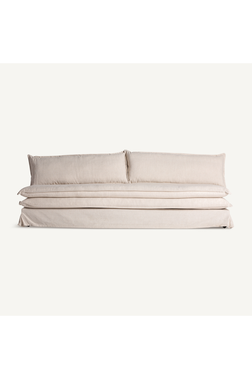   Off-White Covered Sofa | Oroa.com
