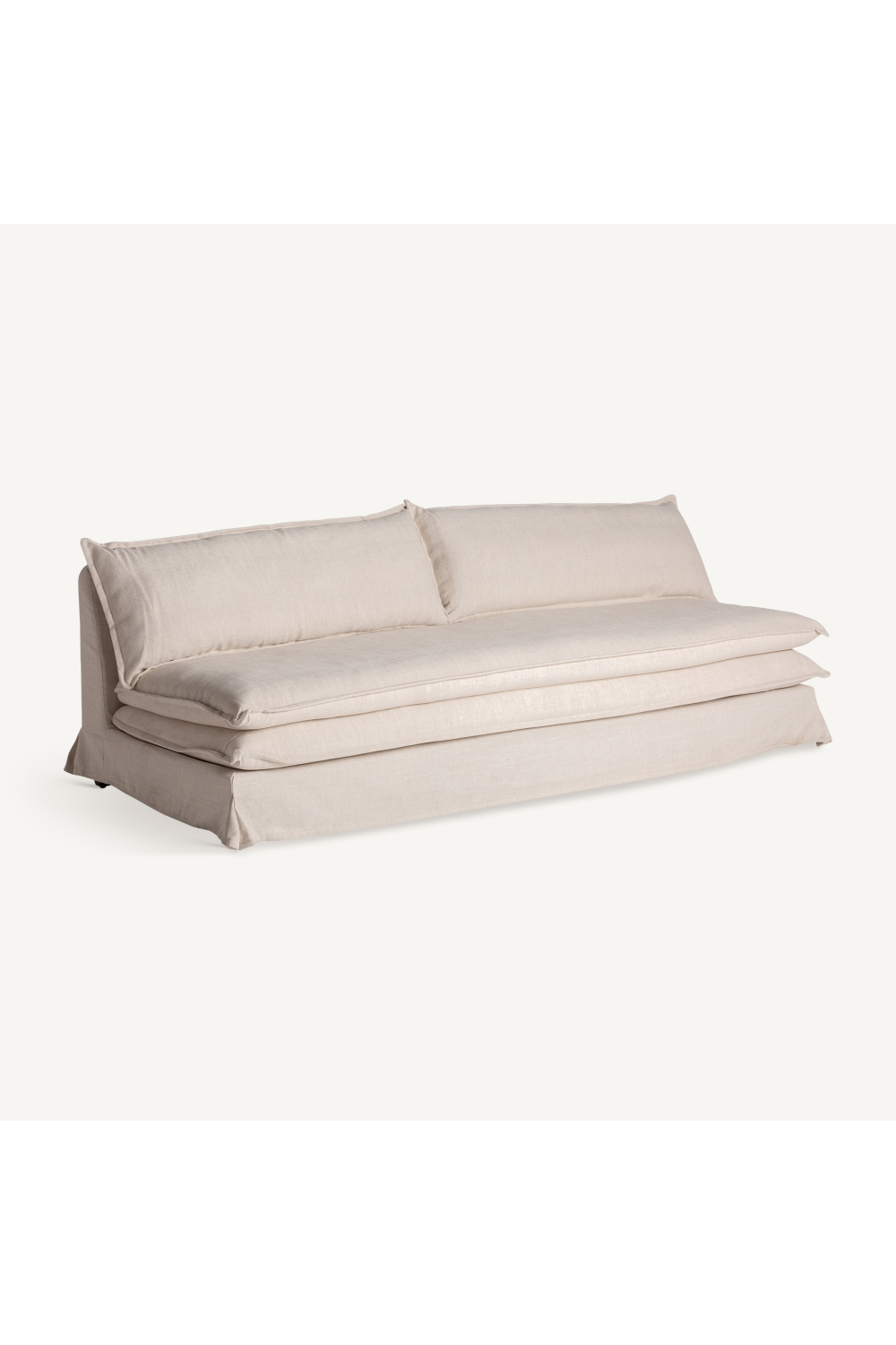   Off-White Covered Sofa | Oroa.com