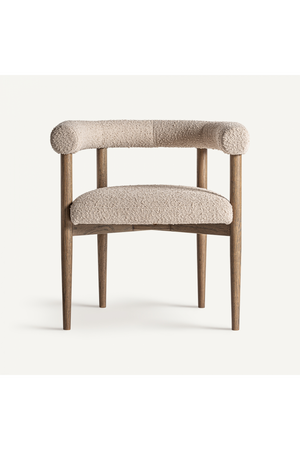   Ash Framed Curve Accent Chair | Oroa.com