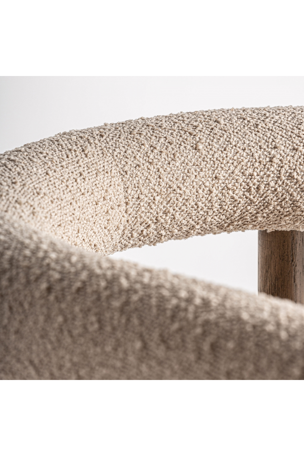   Ash Framed Curve Accent Chair | Oroa.com