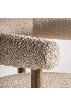   Ash Framed Curve Accent Chair | Oroa.com