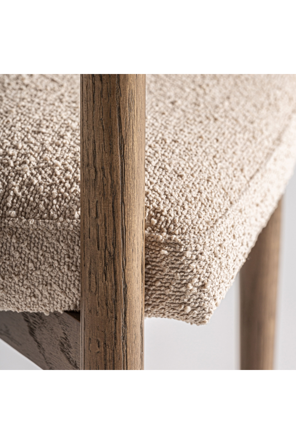   Ash Framed Curve Accent Chair | Oroa.com