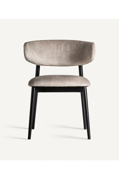   Maple Wood Padded Dining Chair | Oroa.com