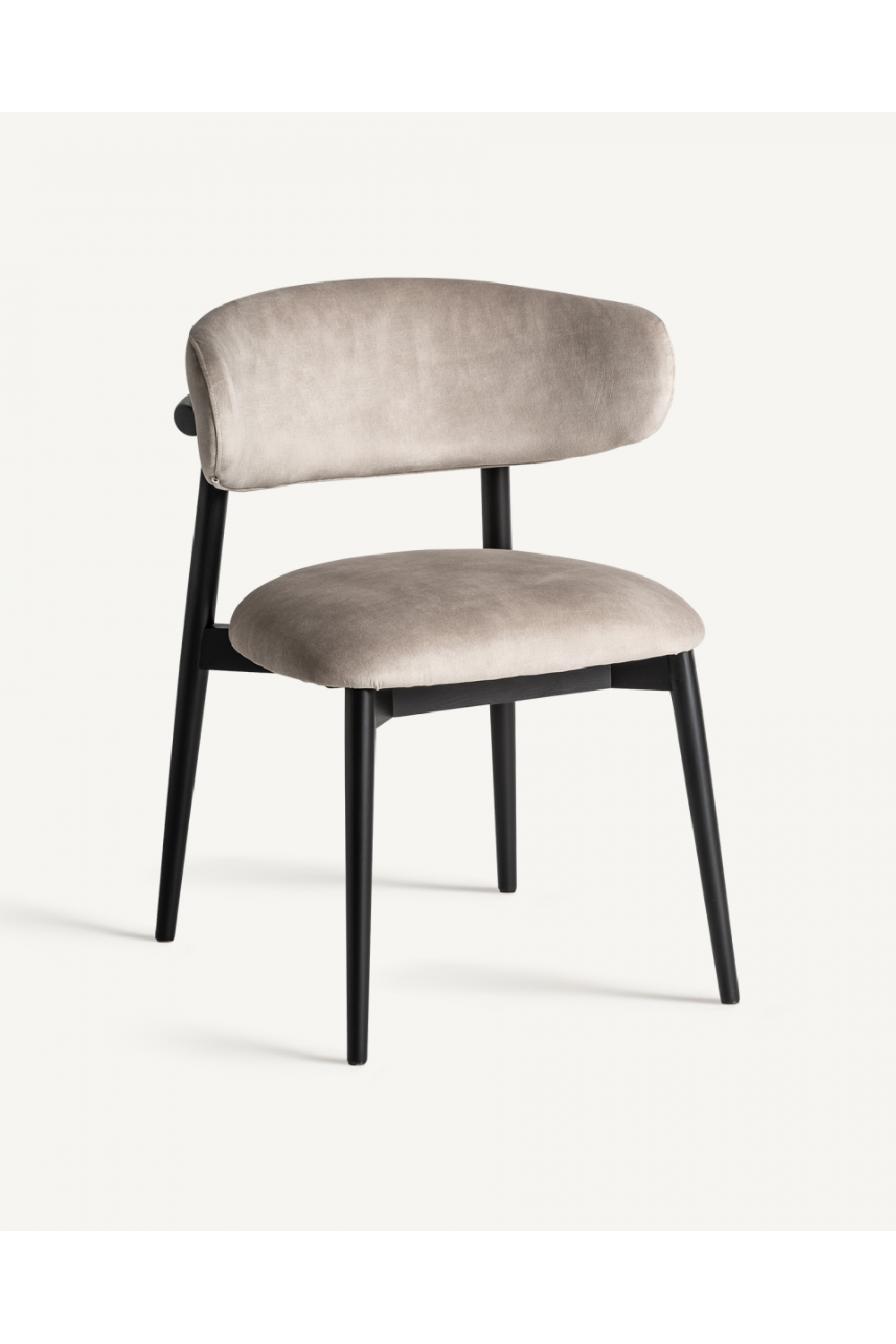   Maple Wood Padded Dining Chair | Oroa.com
