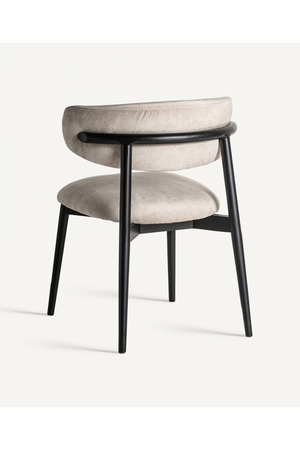   Maple Wood Padded Dining Chair | Oroa.com
