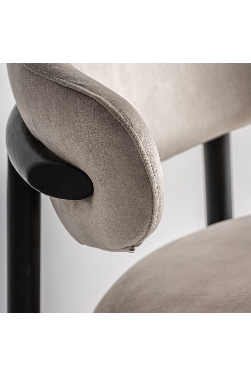   Maple Wood Padded Dining Chair | Oroa.com