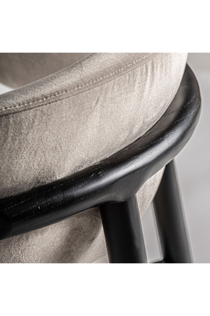   Maple Wood Padded Dining Chair | Oroa.com