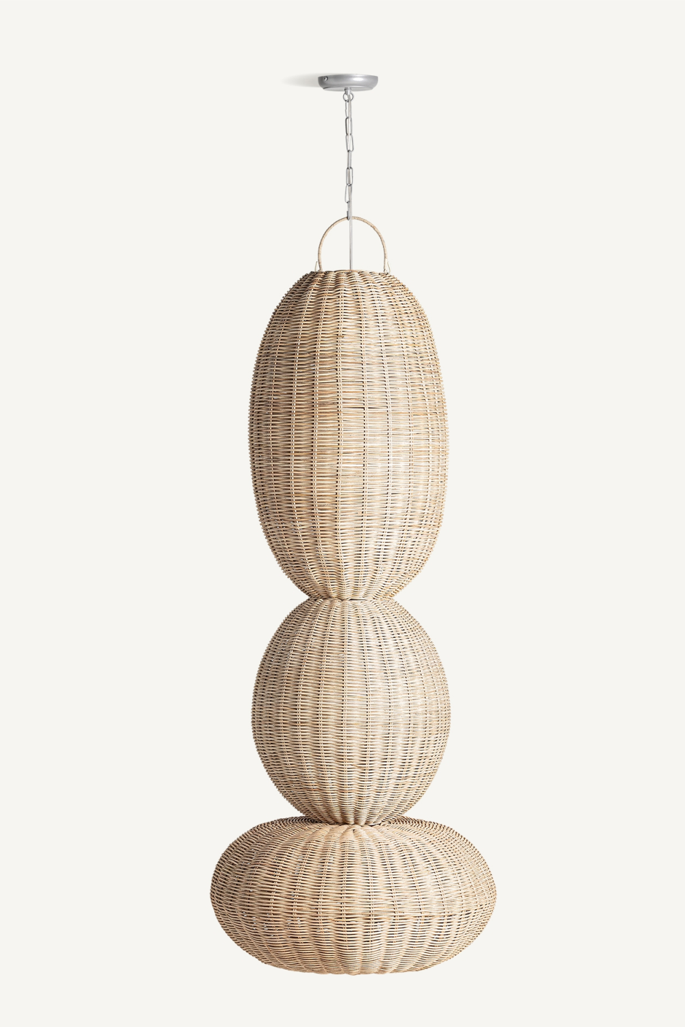   Oval Rattan Hanging Lamp M | Oroa.com
