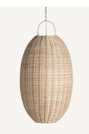   Oval Rattan Hanging Lamp M | Oroa.com