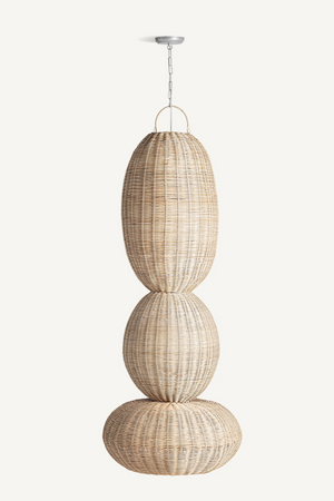   Oval Rattan Hanging Lamp M | Oroa.com
