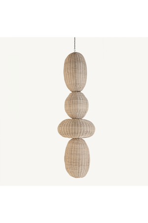   Oval Rattan Hanging Lamp M | Oroa.com