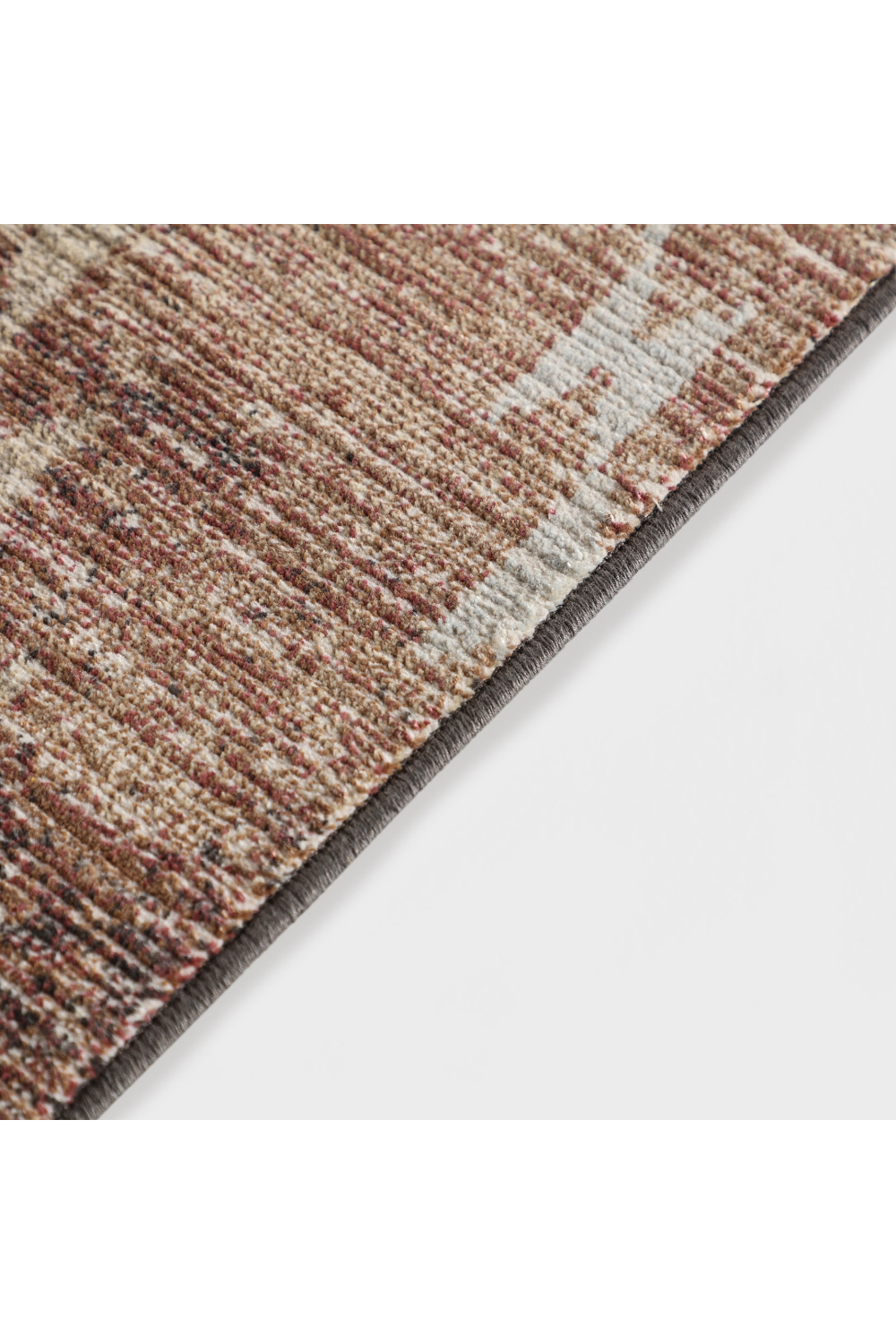   Brown Geometric Print Rug 10' x 6'5" | Oroa.com