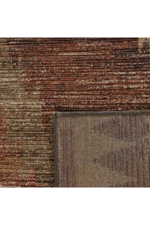   Brown Geometric Print Rug 10' x 6'5" | Oroa.com